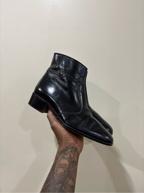 Vintage Leather Chelsea Boots